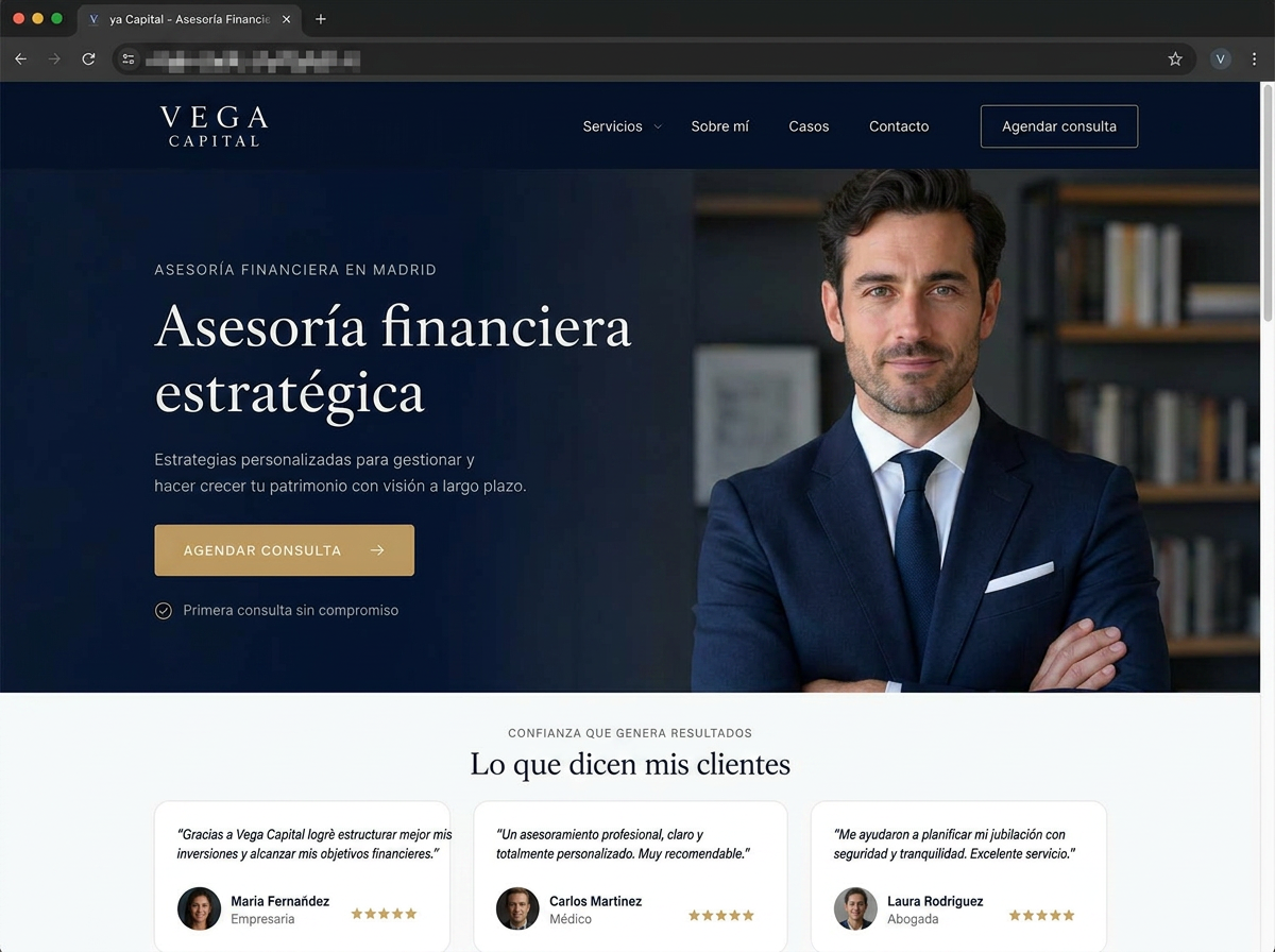 Consultor Financiero · Madrid