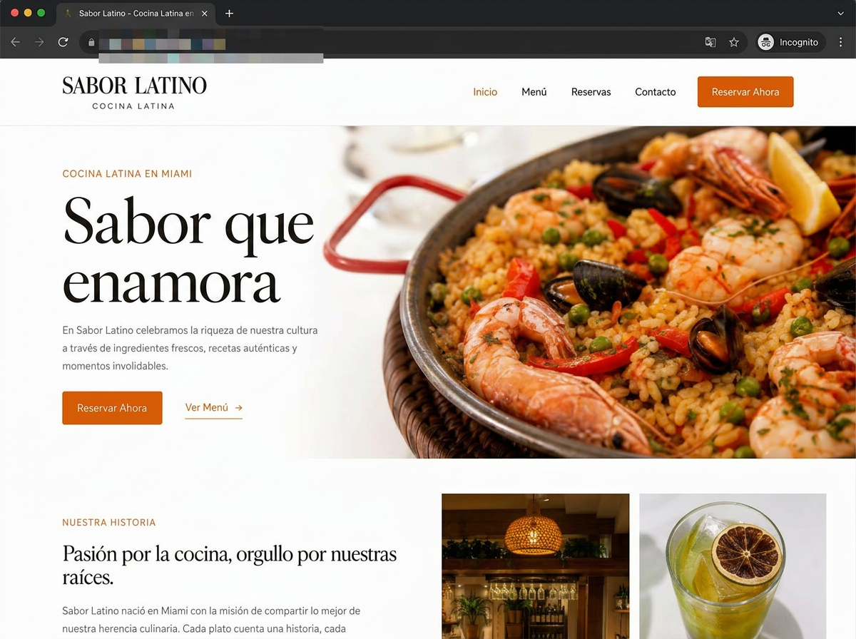 Restaurante Latino · Miami
